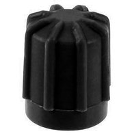 Kryt ventilu čierny 16 mm (5ks)
